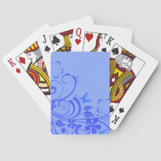 Baraja De Cartas Tarjetas de reproducción floral de bonito