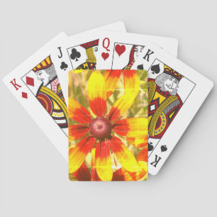 Baraja De Cartas Tarjetas de reproducción Floral Photo Classic