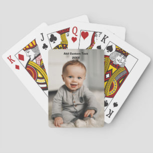 Baraja De Cartas Tarjetas de reproducción fotográfica personalizado