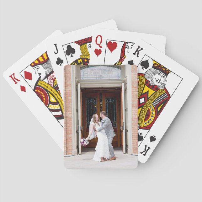 Baraja De Cartas Tarjetas de reproducción fotográfica Personalizado (Reverso)