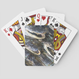 Baraja De Cartas Tarjetas de reproducción Gator Head