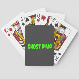 Baraja De Cartas Tarjetas de reproducción Ghost Pimp