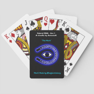 Baraja De Cartas Tarjetas de reproducción híbrida de ADN