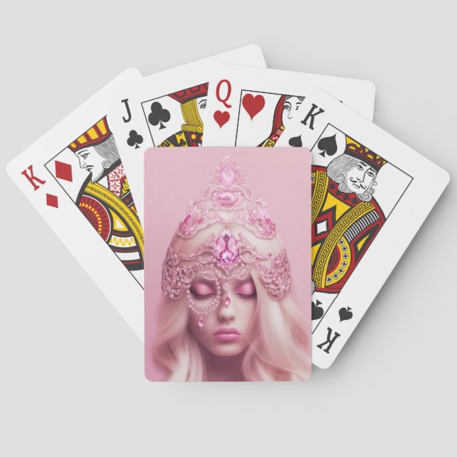 Baraja De Cartas Tarjetas de reproducción Lady Morganite Classic (Reverso)