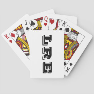 Baraja De Cartas Tarjetas de reproducción LRE