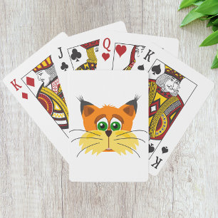 Baraja De Cartas Tarjetas de reproducción Lynx