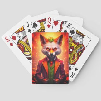 Baraja De Cartas Tarjetas de reproducción Mad Fox