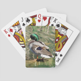 Baraja De Cartas Tarjetas de reproducción Mallard Duck