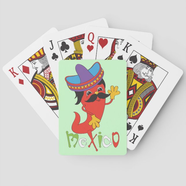 Baraja De Cartas Tarjetas de reproducción Mexico Bicycle® (Reverso)