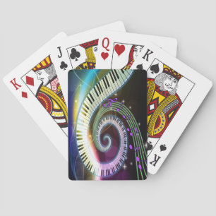 Baraja De Cartas Tarjetas de reproducción Music 1