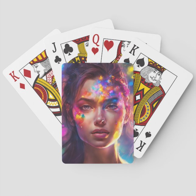 Baraja De Cartas Tarjetas de reproducción para bicicletas (Reverso)