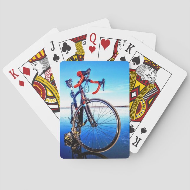 Baraja De Cartas Tarjetas de reproducción para bicicletas (Reverso)