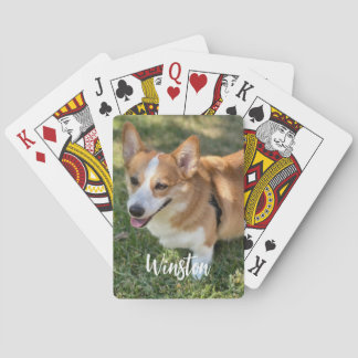 Baraja De Cartas Tarjetas de reproducción personalizadas de fotos c