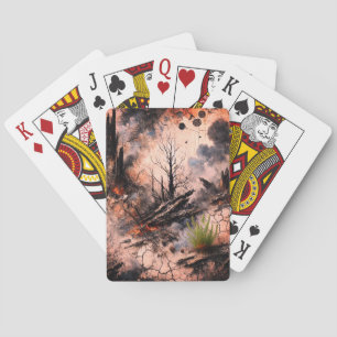 Baraja De Cartas Tarjetas de reproducción personalizado con una obr