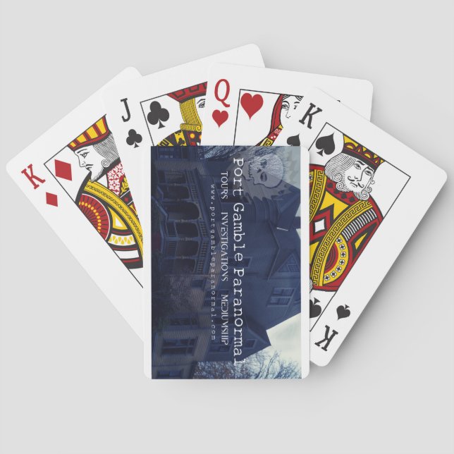 Baraja De Cartas Tarjetas de reproducción PGPT (Reverso)