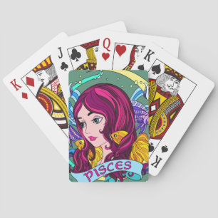 Baraja De Cartas Tarjetas de reproducción Pisces