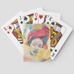 Baraja De Cartas Tarjetas de reproducción QUEENIFICADAS