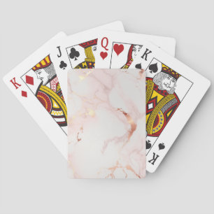 Baraja De Cartas Tarjetas de reproducción rosa claro