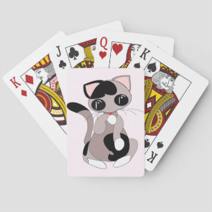 Baraja De Cartas Tarjetas de reproducción rosadas para la limpieza 