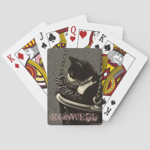 Baraja De Cartas Tarjetas de reproducción Roswell