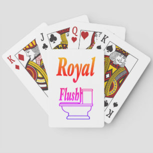 Baraja De Cartas Tarjetas de reproducción Royal Flush