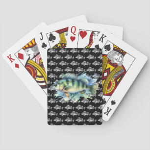 Baraja De Cartas Tarjetas de reproducción - Serie acuarela: Perch