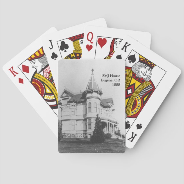 Baraja De Cartas Tarjetas de reproducción SMJ (Reverso)