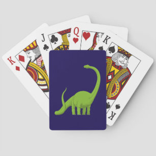 BARAJA DE CARTAS TARJETAS DE REPRODUCCIÓN T-REX DE DINOSAUR