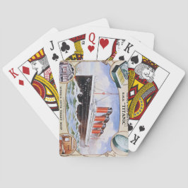 Baraja De Cartas Tarjetas de reproducción titanas