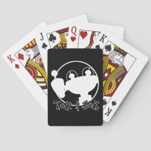 Baraja De Cartas Tarjetas de reproducción TokBOT y JokBOT