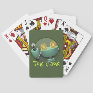Baraja De Cartas Tarjetas de reproducción TokBOT y JokBOT