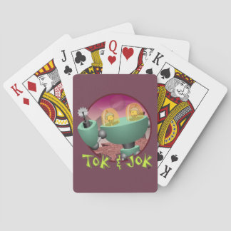 Baraja De Cartas Tarjetas de reproducción TokBOT y JokBOT