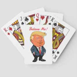 Baraja De Cartas Tarjetas de reproducción TRUMP de personalizable