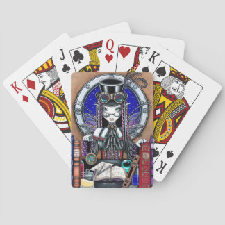 Baraja De Cartas Tarjetas de reproducción Victoria Steampunk Aviatr