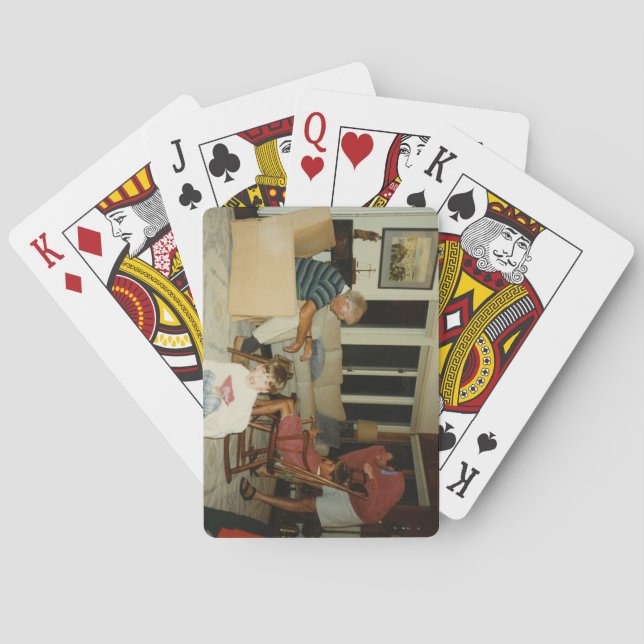 Baraja De Cartas Tarjetas de RWH Cribbage en la casa (Reverso)