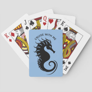 Baraja De Cartas Tarjetas de vacaciones sofisticadas de crucero de