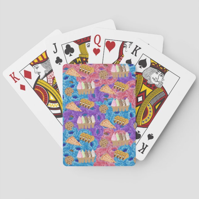 Baraja De Cartas Tarjetas decoradas (Reverso)