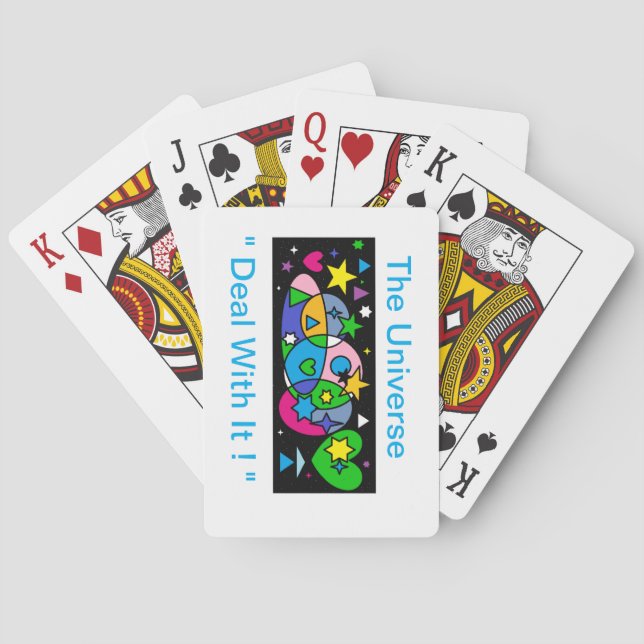 Baraja De Cartas Tarjetas del Universo (Reverso)