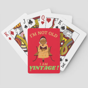 Baraja De Cartas tarjetas divertidas "NO SOY VIEJO...2"