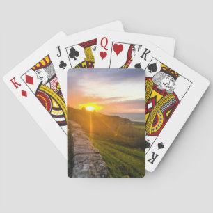 Baraja De Cartas Tarjetas irlandesas para jugar al atardecer