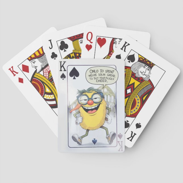 Baraja De Cartas Tarjetas LOL - Juega con sonrisa (Reverso)