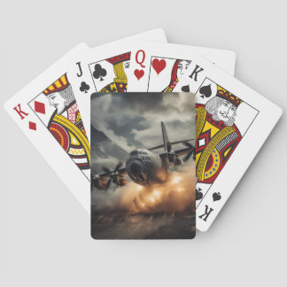 Baraja De Cartas Tarjetas militares de la Fuerza Aérea de Armas C13