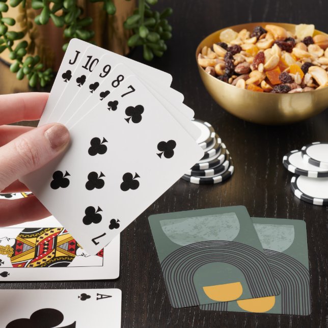 Baraja De Cartas Tarjetas Modernas Minimalistas (In Situ)