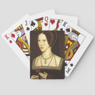 Baraja De Cartas Tarjetas para jugar Anne Boleyn