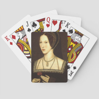 Baraja De Cartas Tarjetas para jugar Anne Boleyn