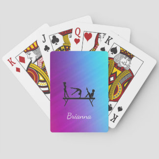 Baraja De Cartas Tarjetas para jugar en bicicleta Personalizado Gym