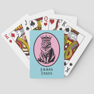 Baraja De Cartas Tarjetas personalizadas de la Reina de Corazones G