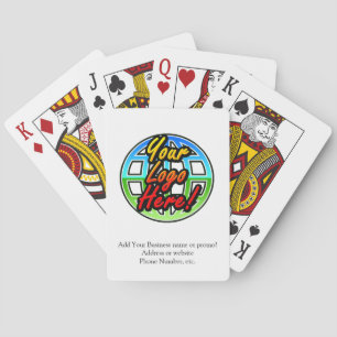 Baraja De Cartas Tarjetas promocionales de juegos de negocios con l