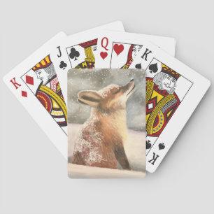 Baraja De Cartas Tarjetas Sno Fox