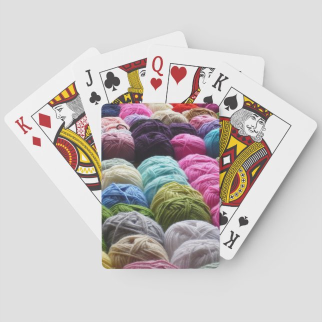 Baraja De Cartas Tarjetas yarn (Reverso)